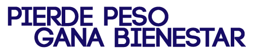 Pierde peso, gana bienestar