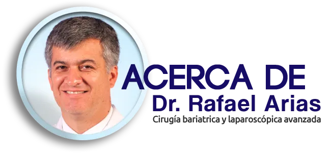 Retrato del Dr. Rafael Arias, cirujano bariátrico